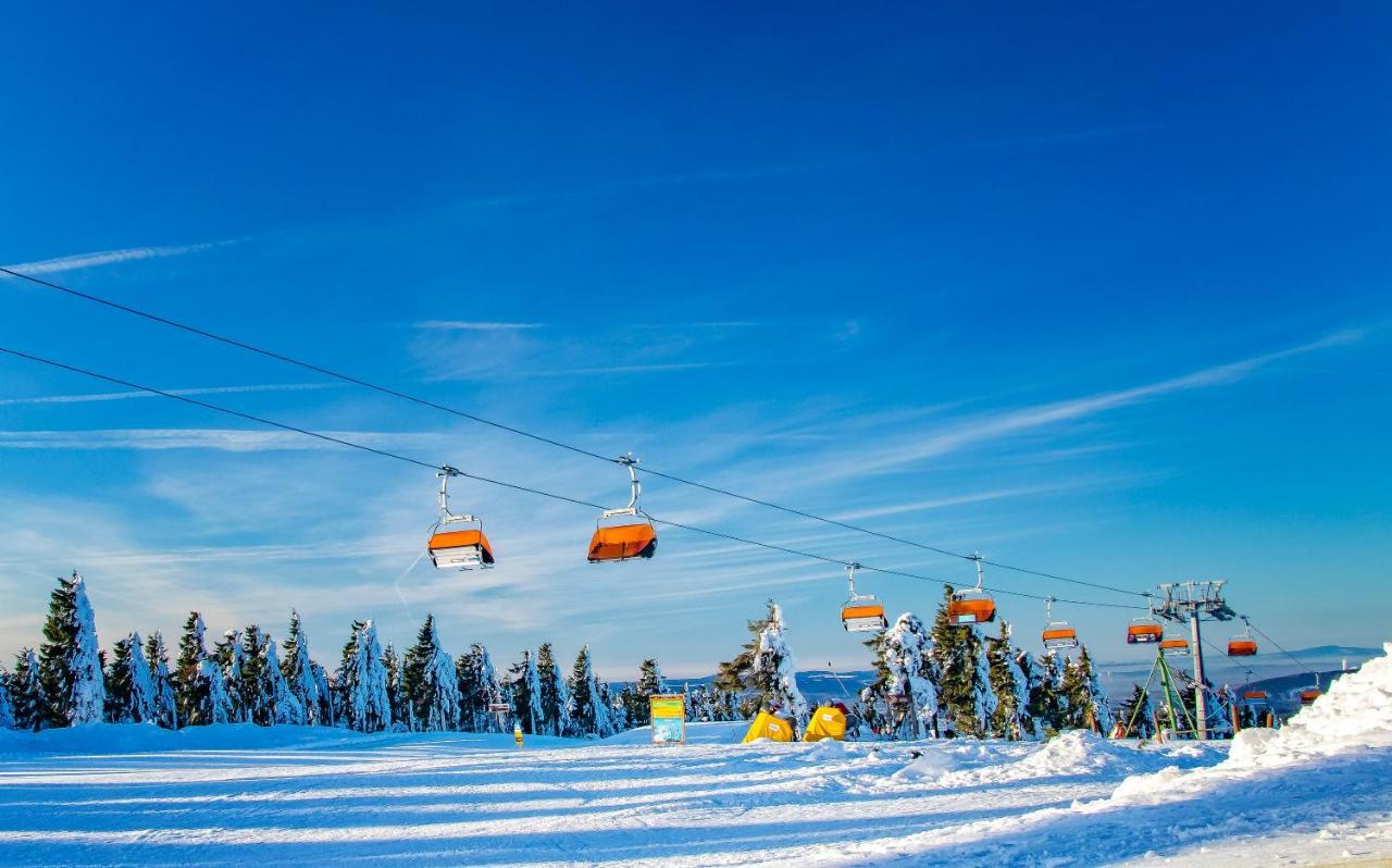 Ski Berg Klinovec Loučná pod Klínovcem Dış mekan fotoğraf